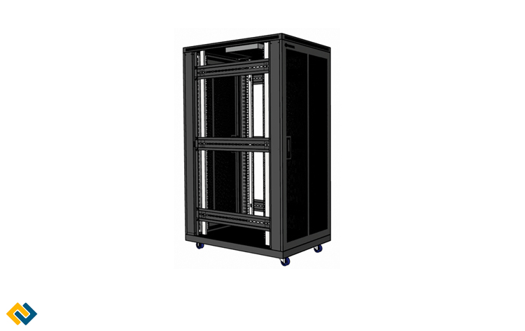 Tủ Rack 32U Sâu 1000, Tủ Mạng 32U sâu 1000, Tủ rack 32U D1000 UNIRACK mẫu mới